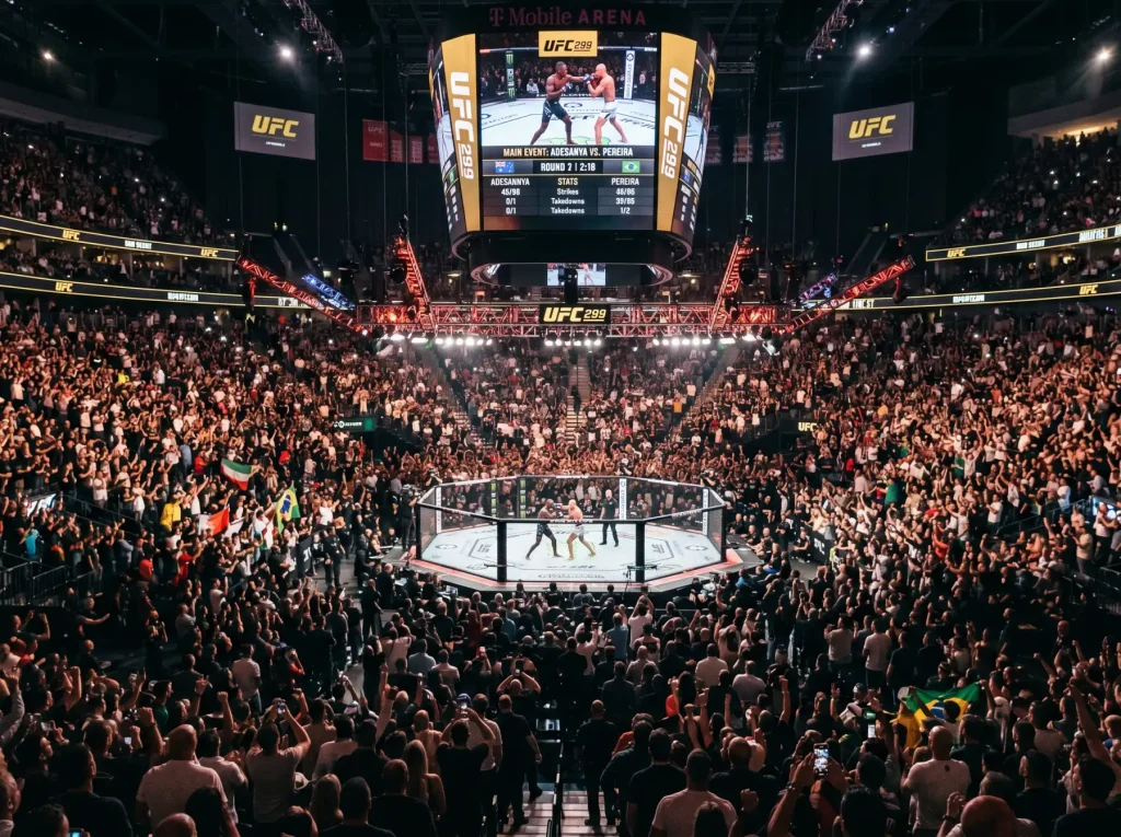 UFC 324 record de volumen de apuestas en la historia UFC