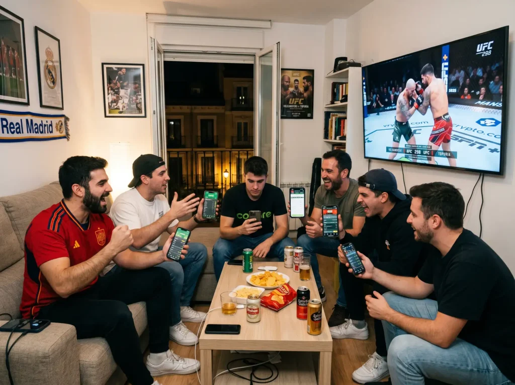 Perfil del apostador de UFC en España datos DGOJ 2024