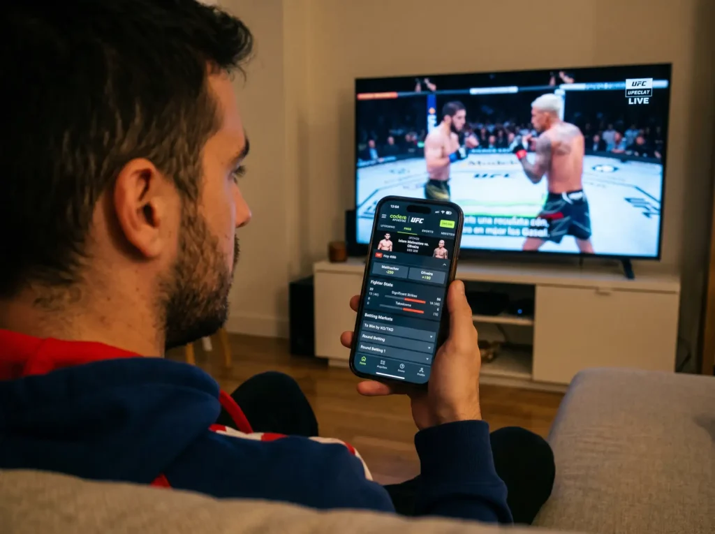 Mejores aplicaciones móviles para apuestas UFC en España 2026