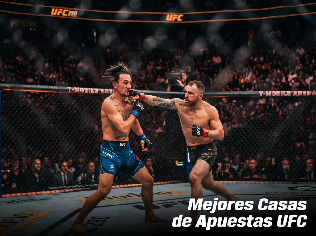 Mejores casas de apuestas UFC en España con licencia DGOJ