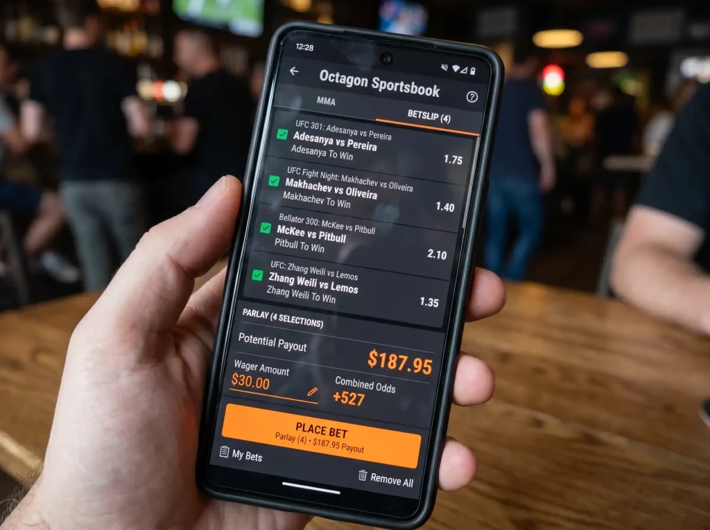 Parlays en apuestas MMA cuándo tienen valor real